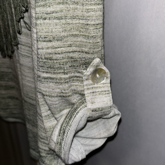 One World Space Dye Knit with Detachable Scarf Detail - Picture 4 of 10